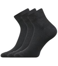 Unisex ponožky 3 páry Baddy B Voxx čierna