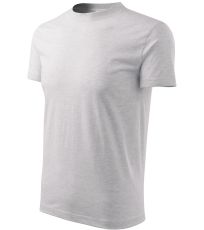 Detské tričko Basic Malfini svetlo šedý melír