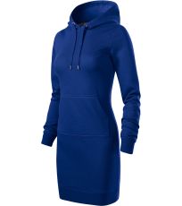 Dámske mikinové šaty Snap Malfini kráľovská modrá