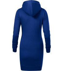 Dámske mikinové šaty Snap Malfini kráľovská modrá