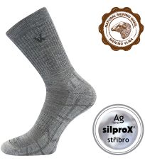 Športové merino ponožky Twarix Voxx svetlo šedá