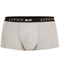 Pánske boxerky 9B546 LITEX svetlo šedé melé