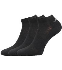 Unisex športové ponožky - 3 páry Metys Voxx čierna