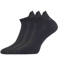 Unisex nízke bambusové ponožky - 3 páry Blake Voxx čierna