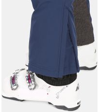 Dámske softshellové lyžiarske nohavice RHEA-W KILPI Tmavomodrá
