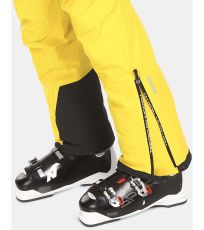 Pánske lyžiarske nohavice METHONE-M KILPI Žltá