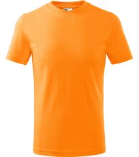 Detské tričko Basic Malfini Tangerine orange