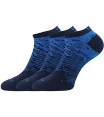 Unisex nízke ponožky - 3 páry Rex 18 Voxx modrá