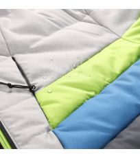 Pánska páperová lyžiarska bunda s PTX membránou FEEDR ALPINE PRO čierna