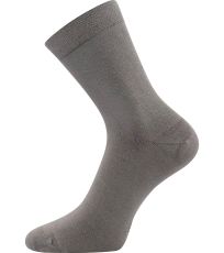 Unisex ponožky s voľným lemom - 3 páry Drbambik Lonka šedá