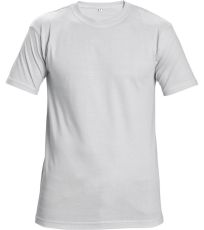 Unisex tričko TEESTA Cerva biela