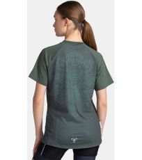 Dámske funkčné triko REMIDO-W KILPI Tmavo zelená