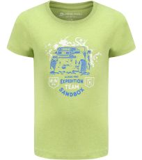 Detské tričko SENSO ALPINE PRO lime green