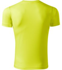 Unisex tričko Pixel Piccolio neón žltá