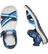 Dámske sandále TERRADORA II STRAPPY OPEN TOE WOMEN KEEN navy/mykonos blue