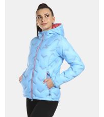 Dámska páperová bunda - väčšej veľkosti ALBERTA-W KILPI Modrá