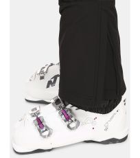 Dámske softshellové lyžiarske nohavice - väčšej veľkosti RHEA-W KILPI Čierna