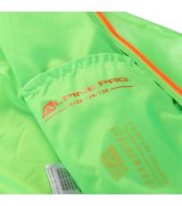 Detská športová bunda BIKO ALPINE PRO neon green gecko