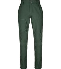 Pánske outdoorové nohavice JASPER-M KILPI Tmavo zelená