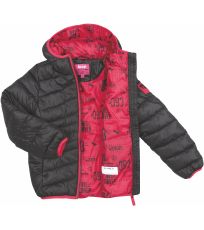 Detská zimná bunda INTERMO LOAP čierna-ružová