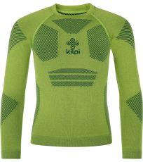 Chlapčenské funkčné tričko s dlhým rukávom NATHAN-JB KILPI Zelená