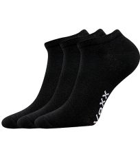 Unisex športové ponožky - 3 páry Rex 00 Voxx čierna
