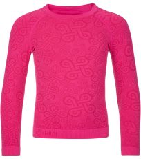 Dievčenské termo tričko CAROL-JG KILPI Ružová