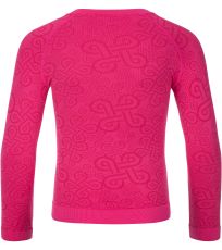 Dievčenské termo tričko CAROL-JG KILPI Ružová