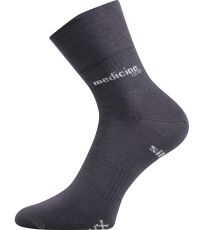 Pánske ponožky s voľným lemom Mission Medicine Voxx tmavo šedá