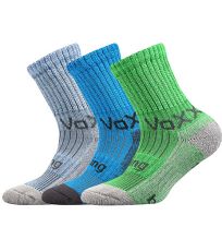 Detské ponožky s bambusom - 1-3 páry Bomberik Voxx mix C - uni