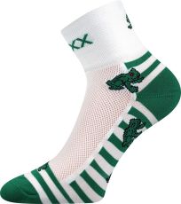 Unisex vzorované športové ponožky Ralf X Voxx žabky
