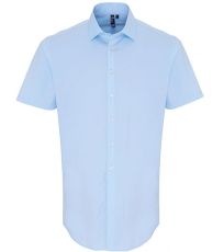 Pánska bavlnená košeľa s krátkym rukávom PR246 Premier Workwear 