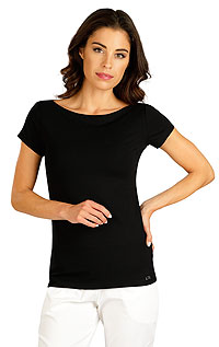 Tričko dámske s krátkym rukávom 9D104 LITEX čierna