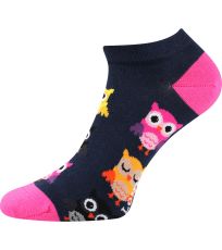 Unisex vzorované ponožky - 3 páry Dedon Lonka mix E