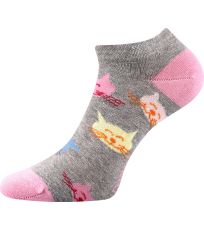 Unisex vzorované ponožky - 3 páry Dedon Lonka mix E