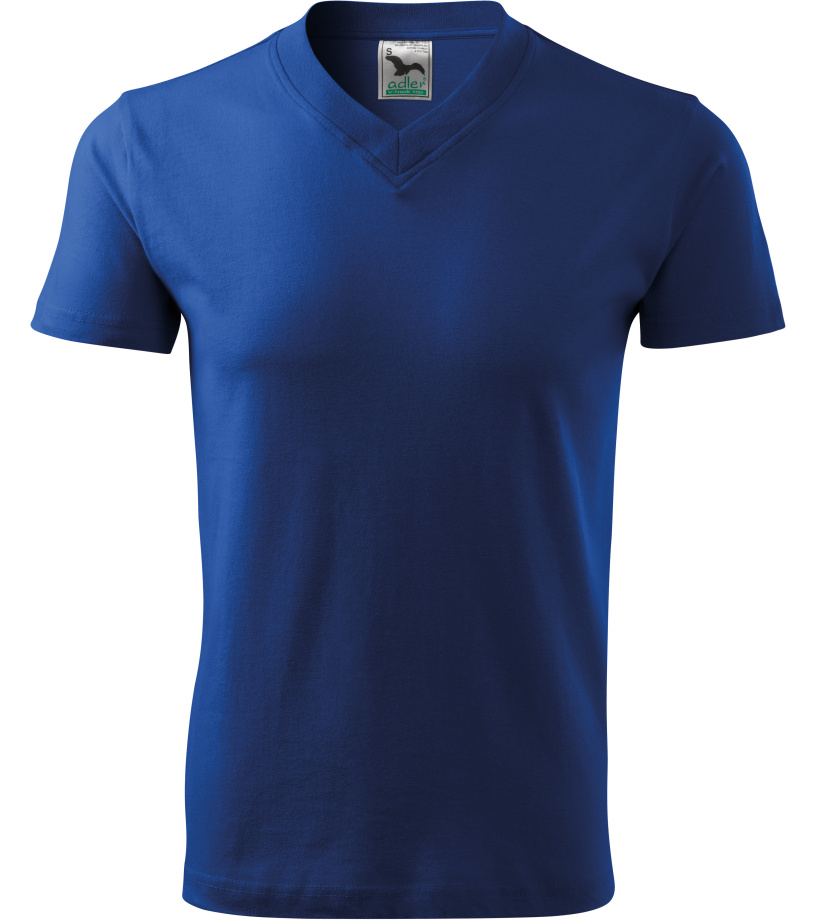 Unisex tričko Heavy V-neck 160 Malfini kráľovská modrá