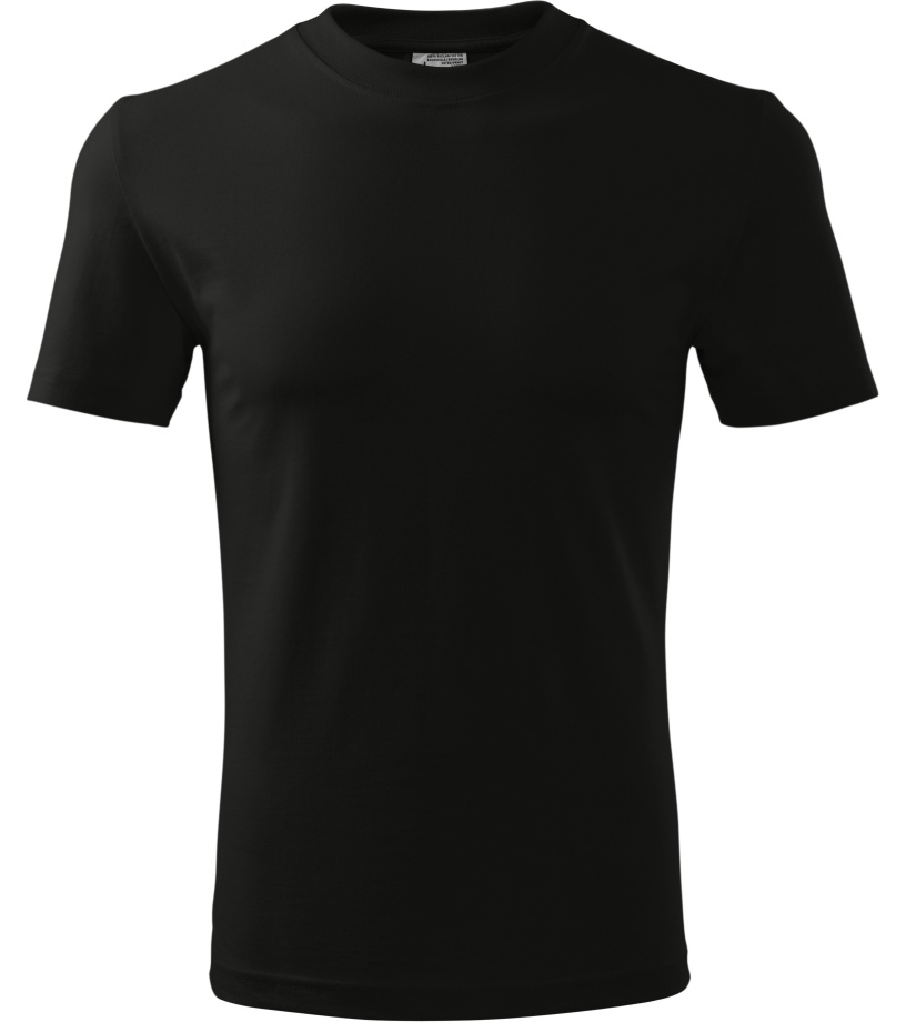 Unisex tričko Heavy Malfini čierna