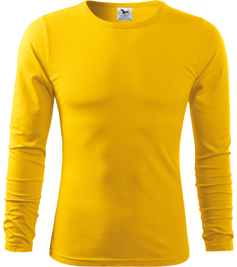 Pánske tričko FIT-T Long Sleeve Malfini žltá