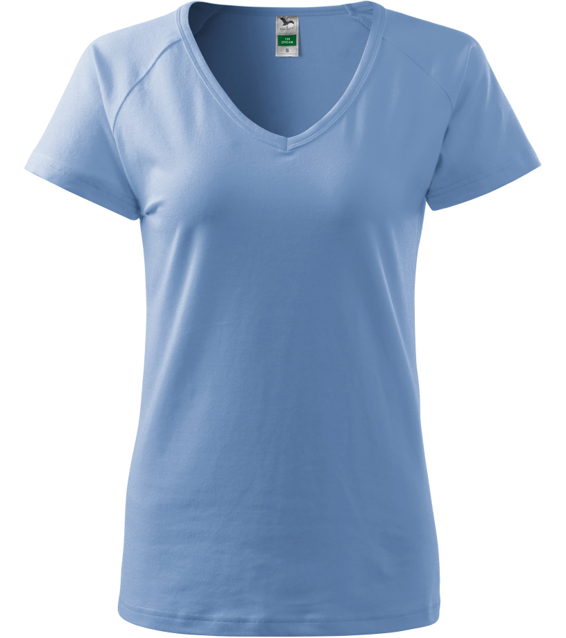Dámske tričko Dream Malfini nebesky modrá