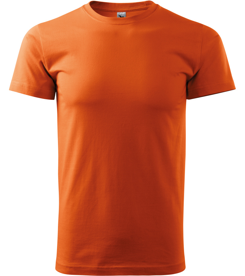 Unisex tričko Basic Malfini oranžová