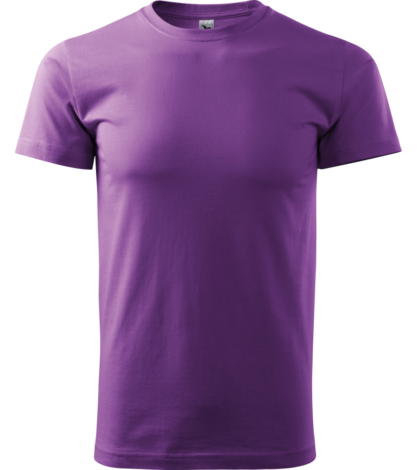 Unisex tričko Basic Malfini fialová