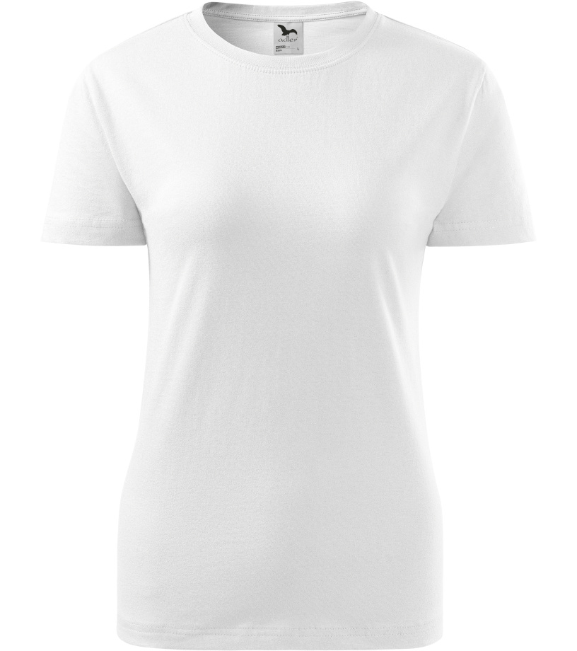 Dámske tričko Basic 160 Malfini biela