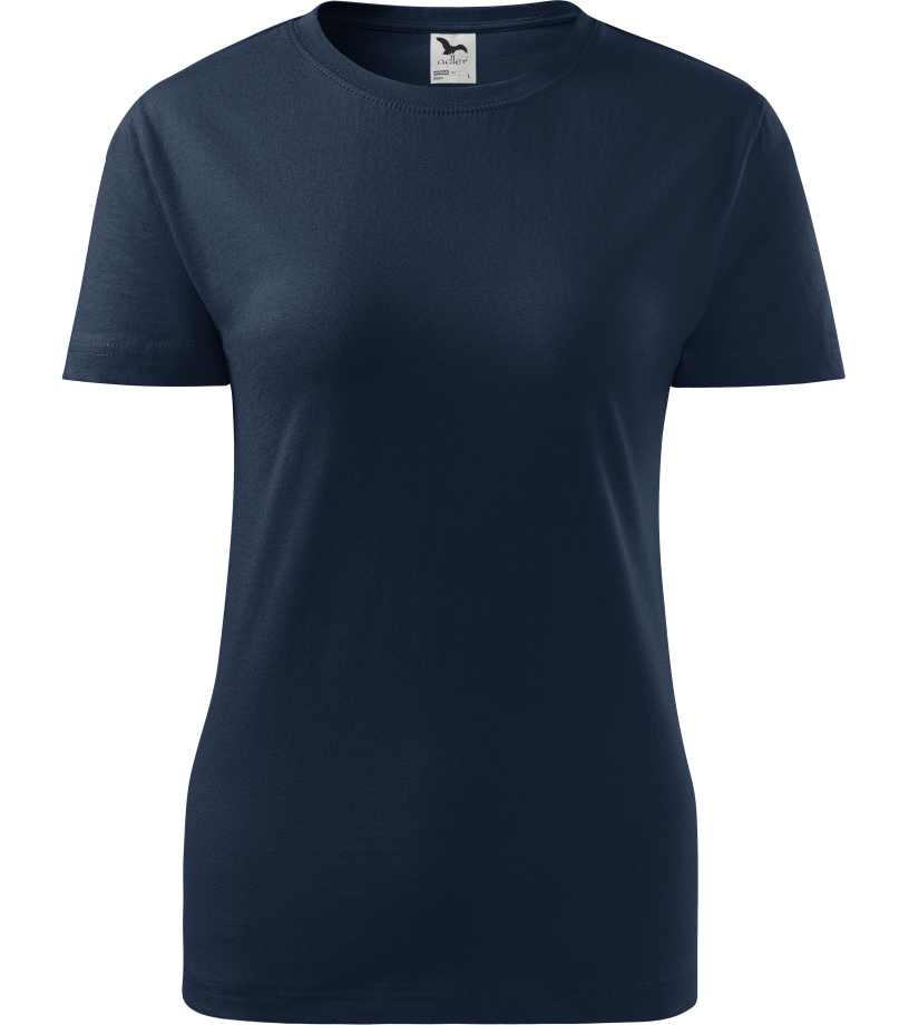 Dámske tričko Basic 160 Malfini námorná modrá