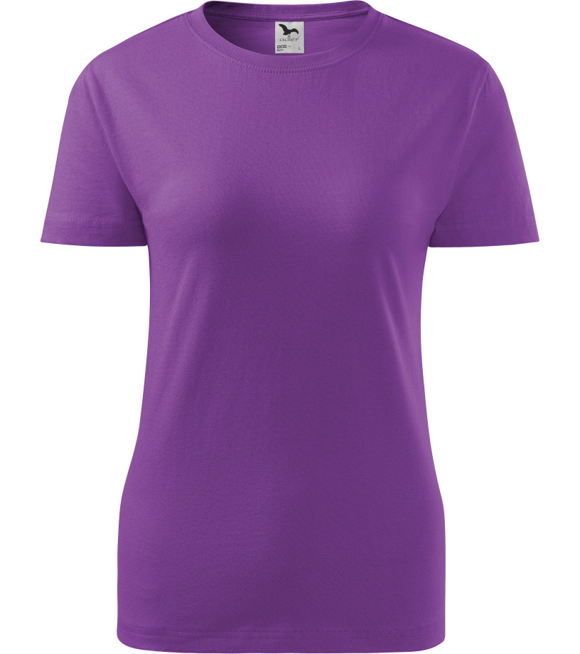 Dámske tričko Basic 160 Malfini fialová