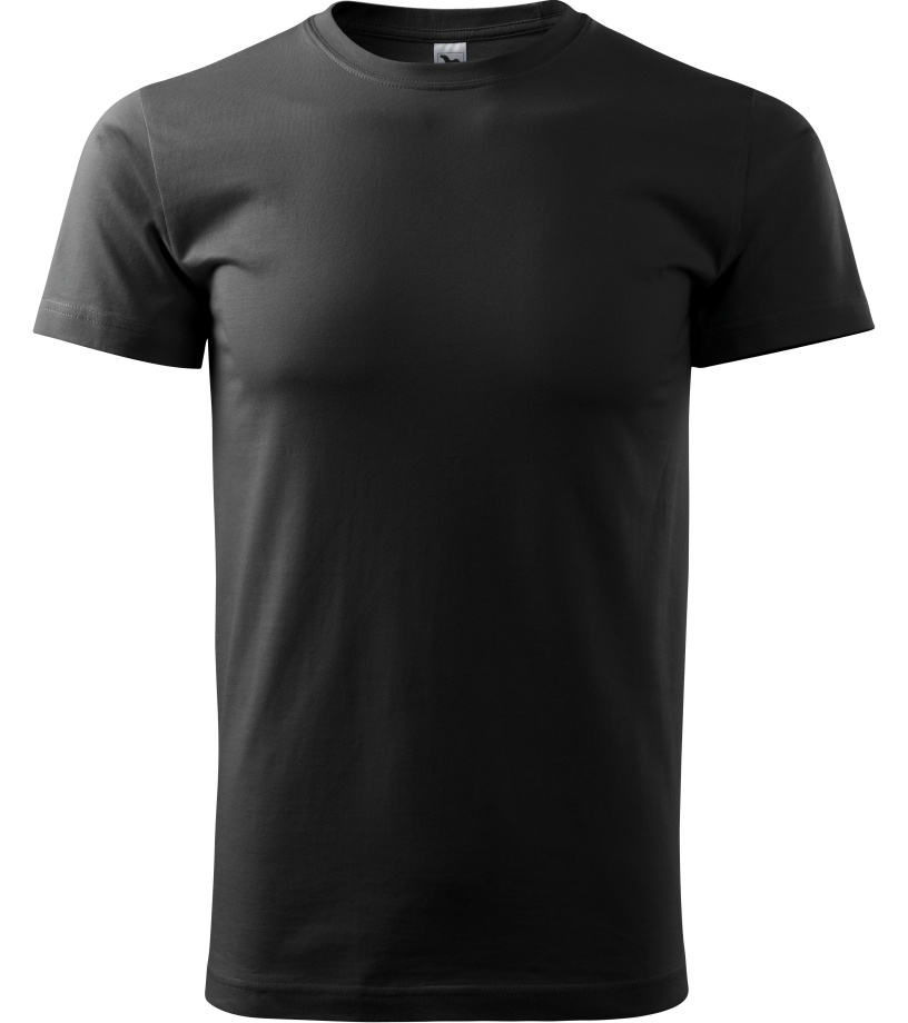 Unisex tričko Heavy New Malfini čierna