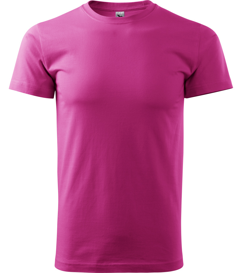 Unisex tričko Heavy New Malfini purpurová