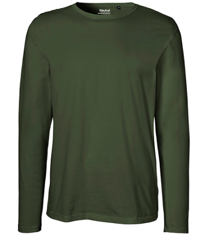 Neutral Pánske tričko s dlhým rukávom NE61050 Military S