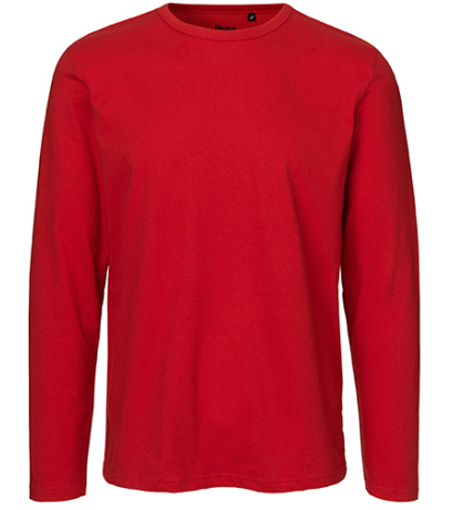 Neutral Pánske tričko s dlhým rukávom NE61050 Red 3XL