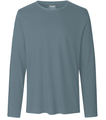 Neutral Pánske tričko s dlhým rukávom NE61050 Teal XXL