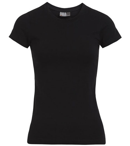 Promodoro Dámske tričko E3085 Black XS